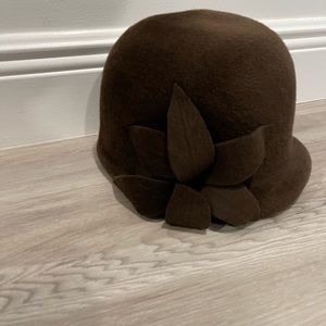 Neiman Marcus Brown Felt Hat